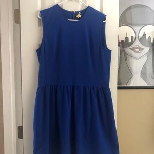 Gap royal blue skater dress with pockets!!!!